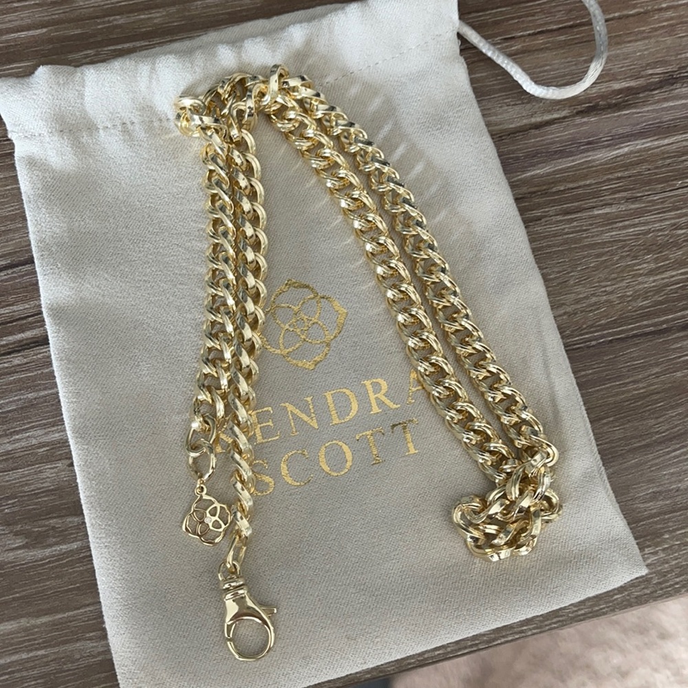 Kendra Scott Gold Chain Necklace